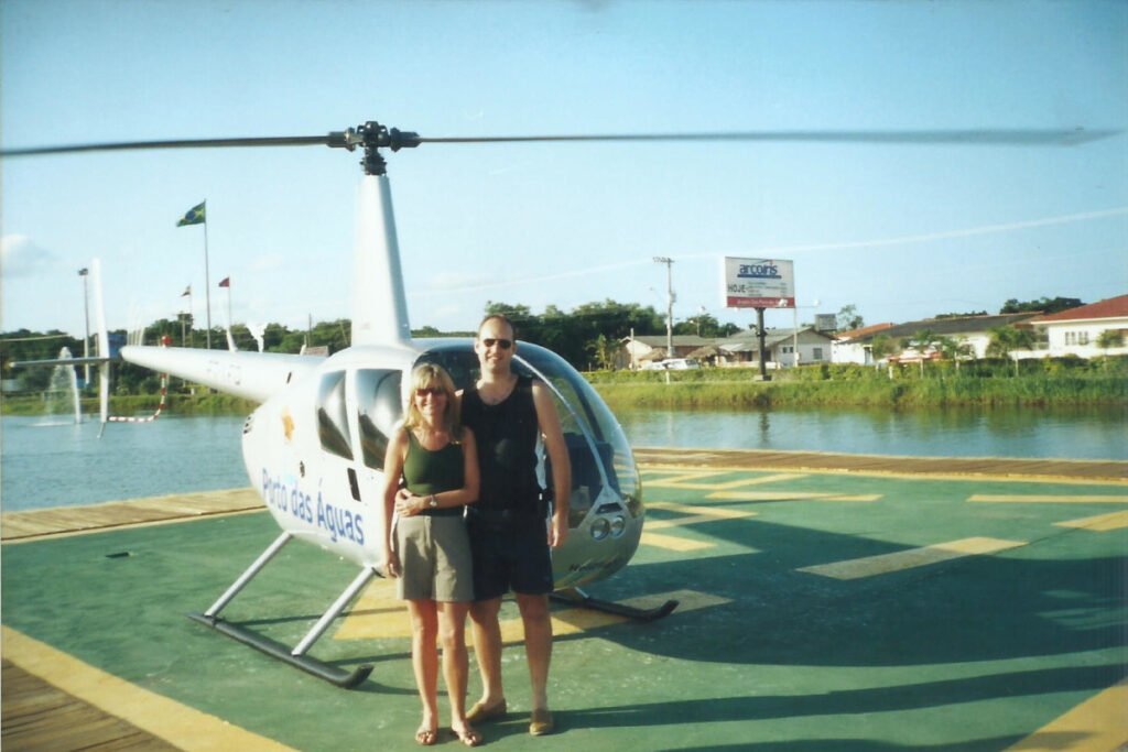 Passeio de helicóptero em Porto Belo