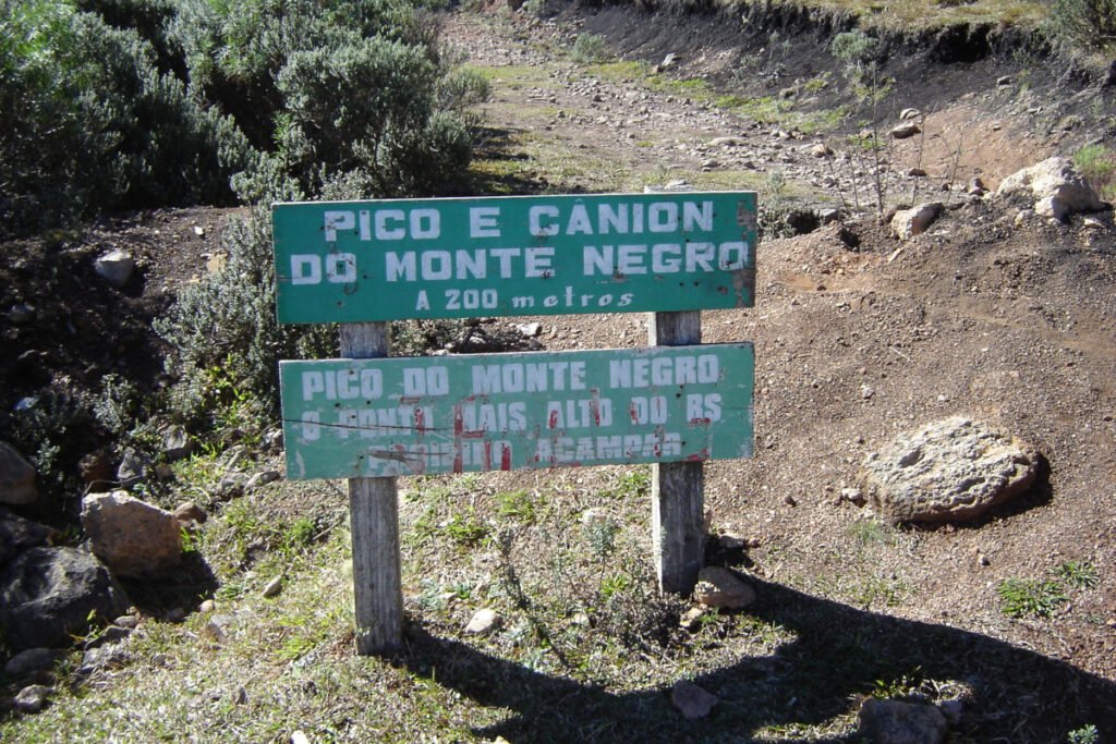 São José dos Ausentes - Indicação Cânion Monte Negro 200 metros