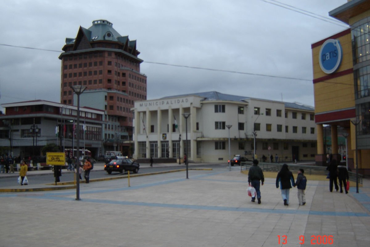 Mall Paseo Costanera e Municipalidad, Puerto Montt, Chile