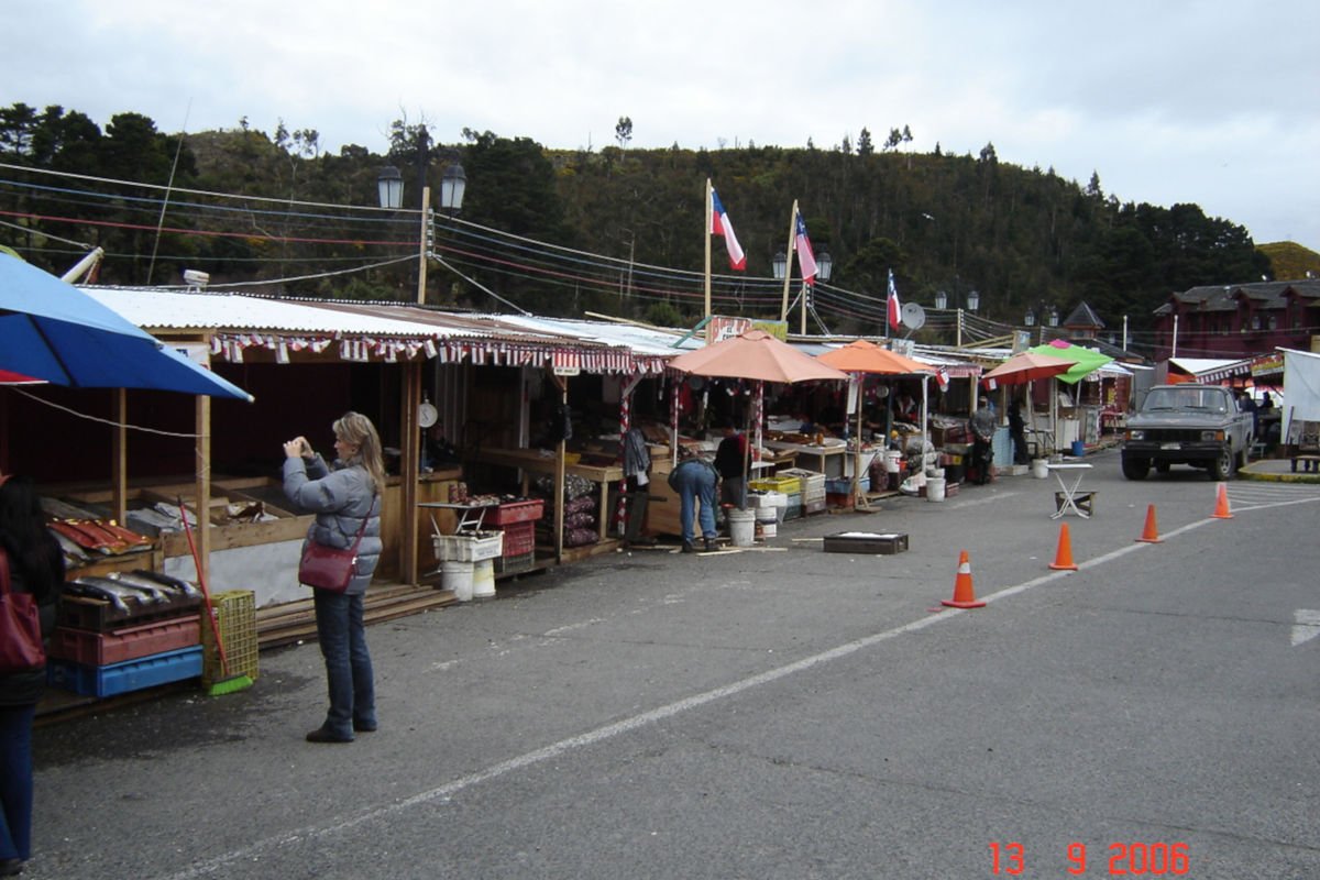 Mercado de Angelmó, Puerto Montt, Chile