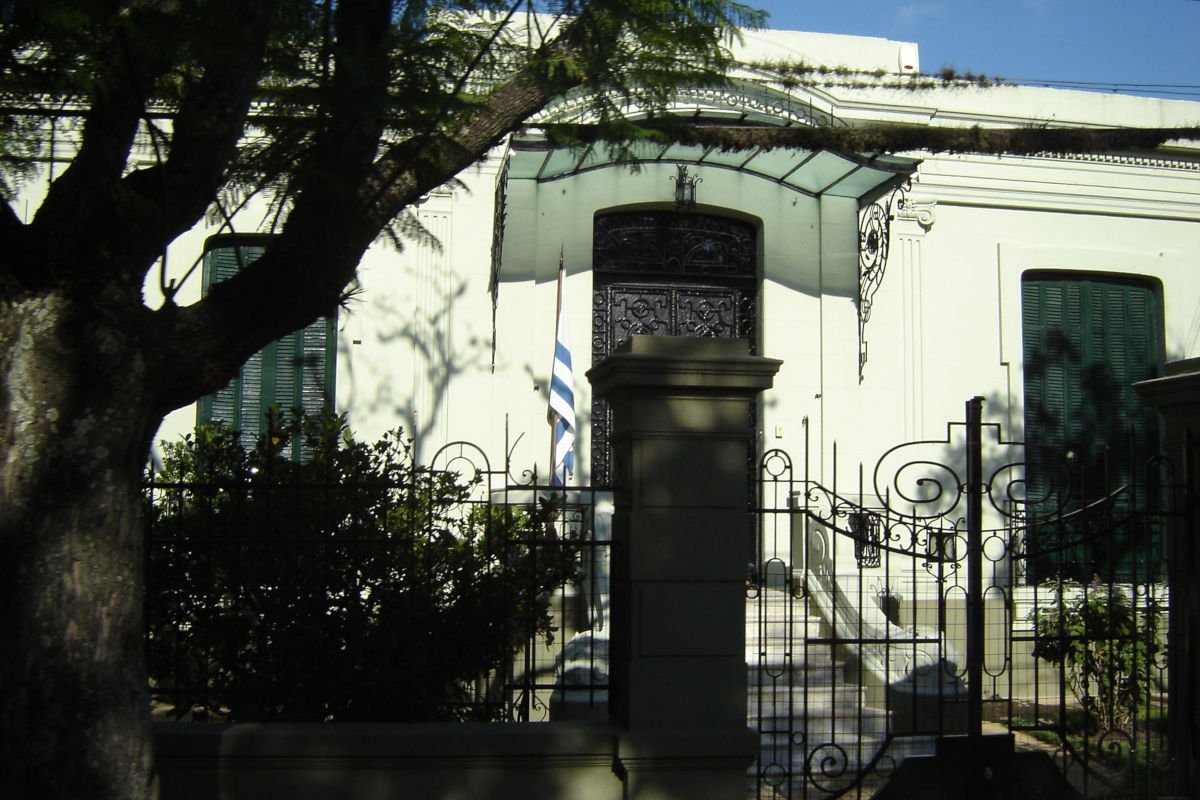Casa do presidente em 2008, Tabaré Vázquez, que dispensou a residência oficial.