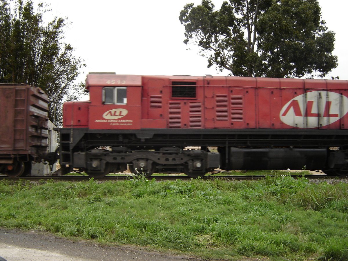 A ferrovia cruza algumas vezes a BR-471 até o Porto do Rio Grande.