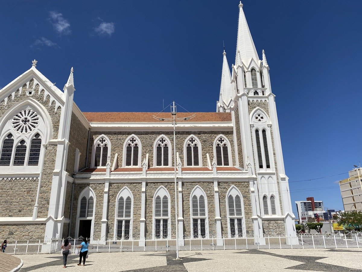 Catedral de Petrolina na Praça Dom Malan, Centro Histórico.