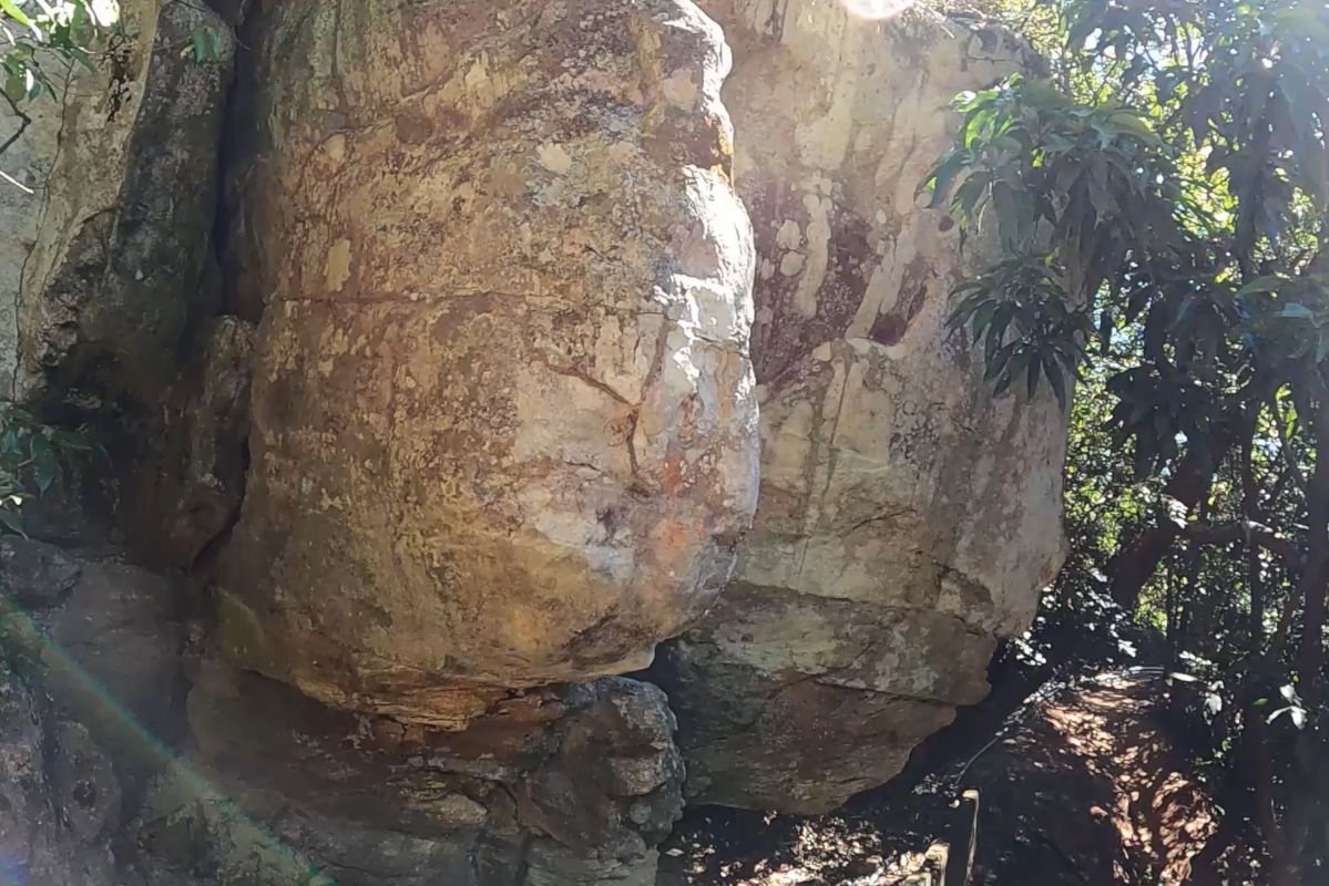 Pedra da Coruja no Geossítio Riacho do Meio
