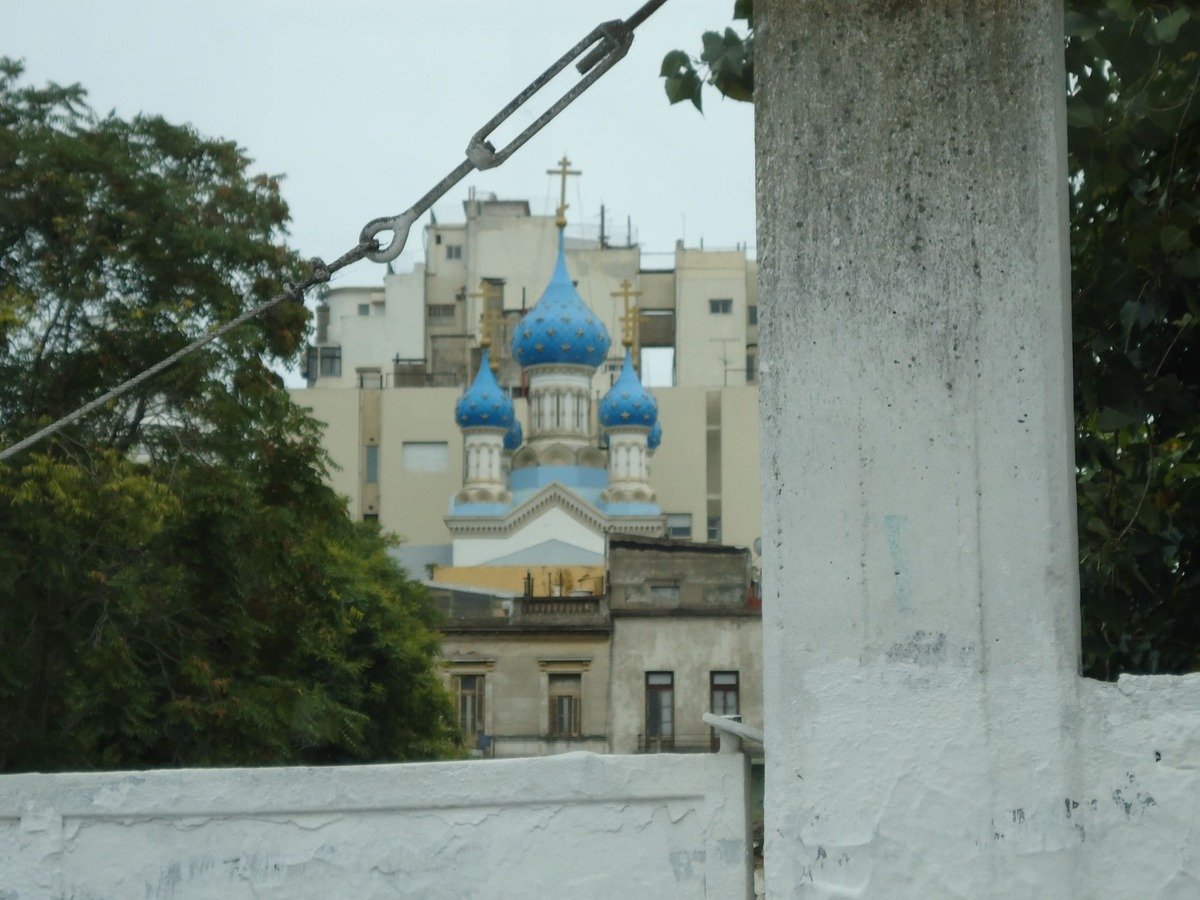 Cúpulas da Igreja Ortodoxa Russa.