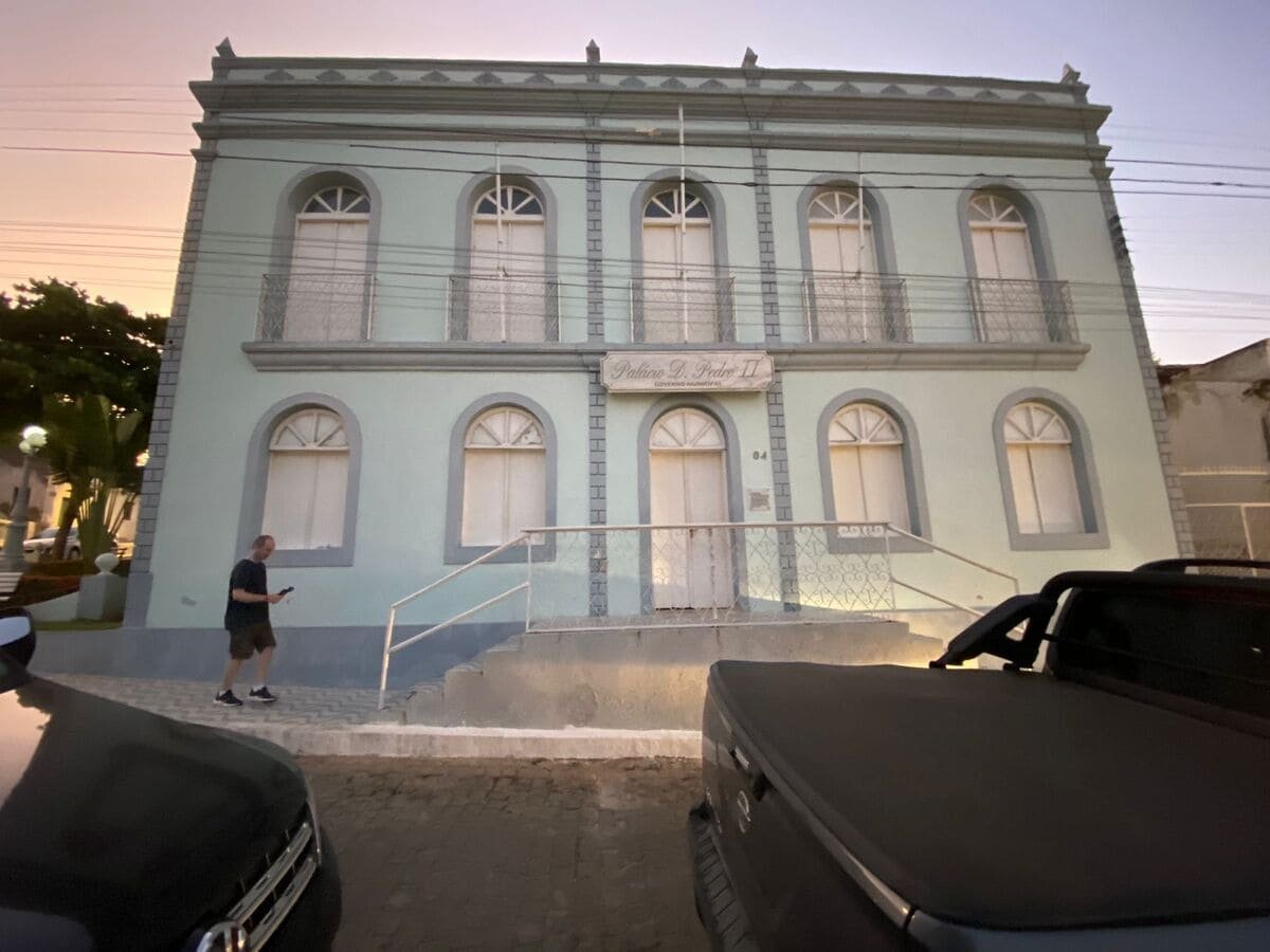 Palácio Dom Pedro II, atual Prefeitura de Piranhas, Alagoas.