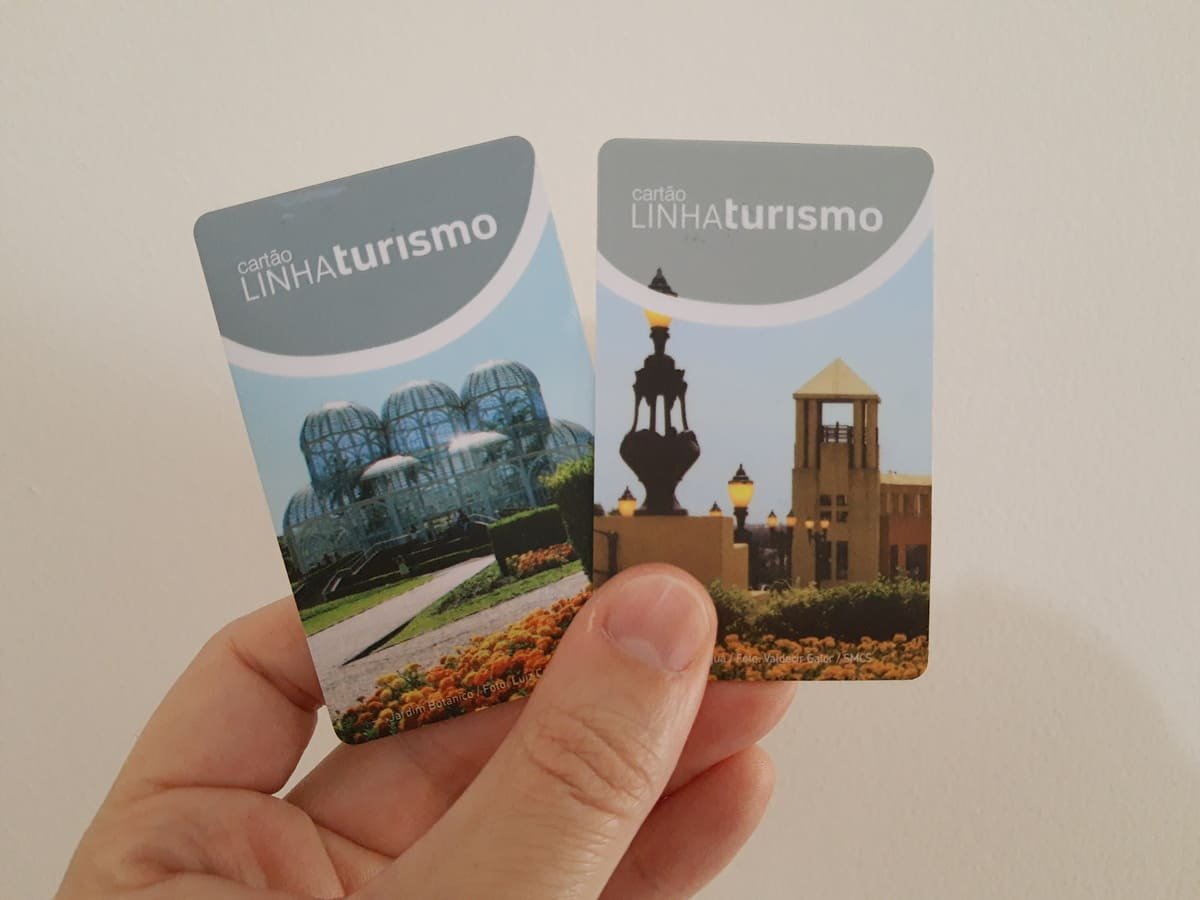 Cartões de Embarque da Linha Turismo Curitiba